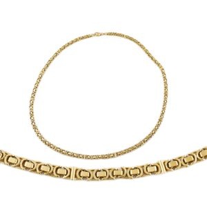 Złoty łańcuszek SPLOT KRÓLEWSKI 50 cm - 28,650 g