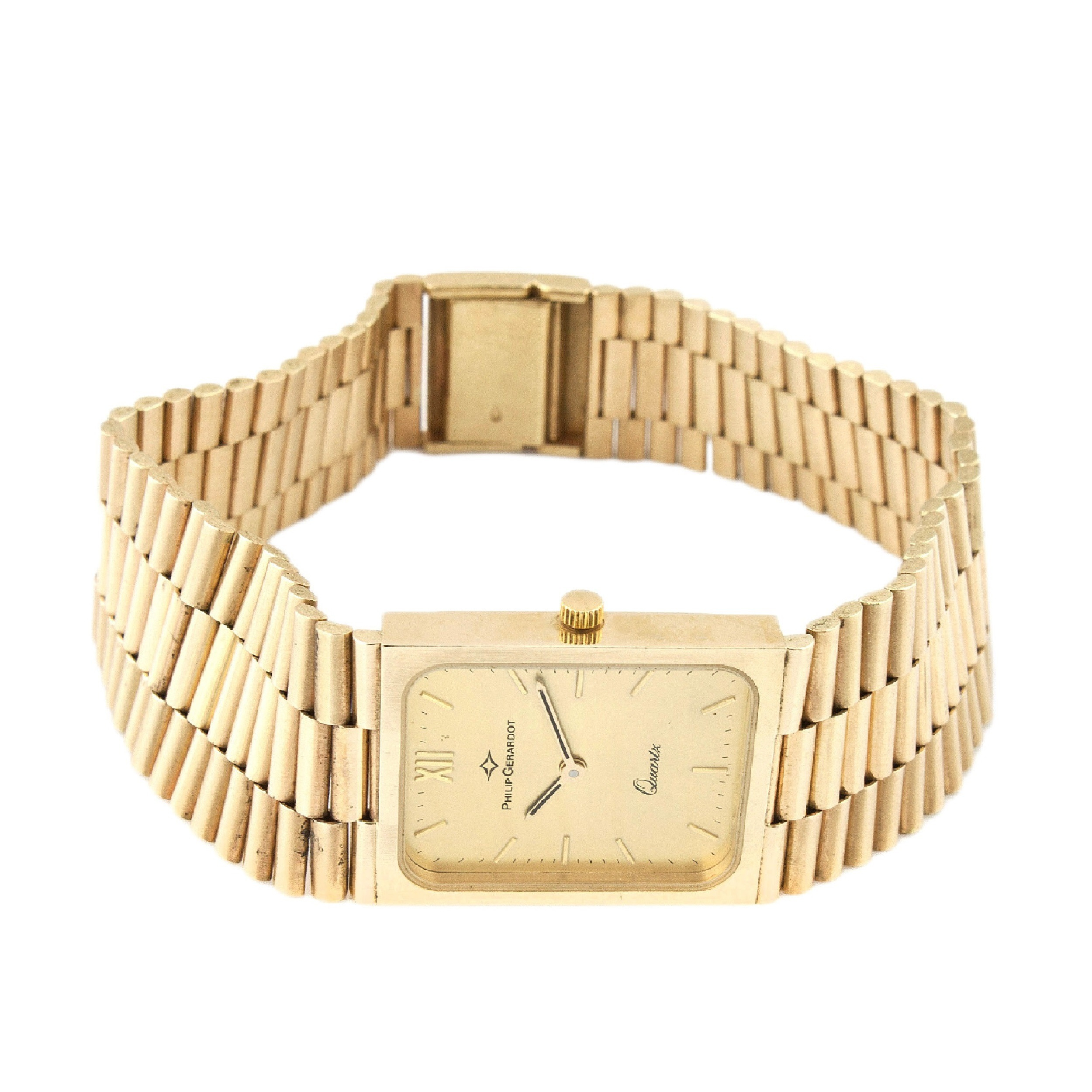 Okazały męski złoty zegarek - 67,200 g