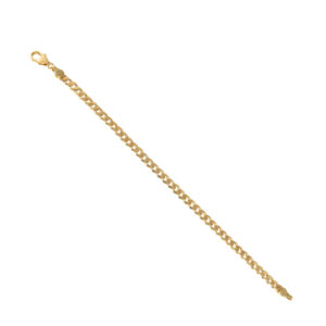 Złota bransoletka SPLOT PANCERKA - 19 cm - 8,200 g