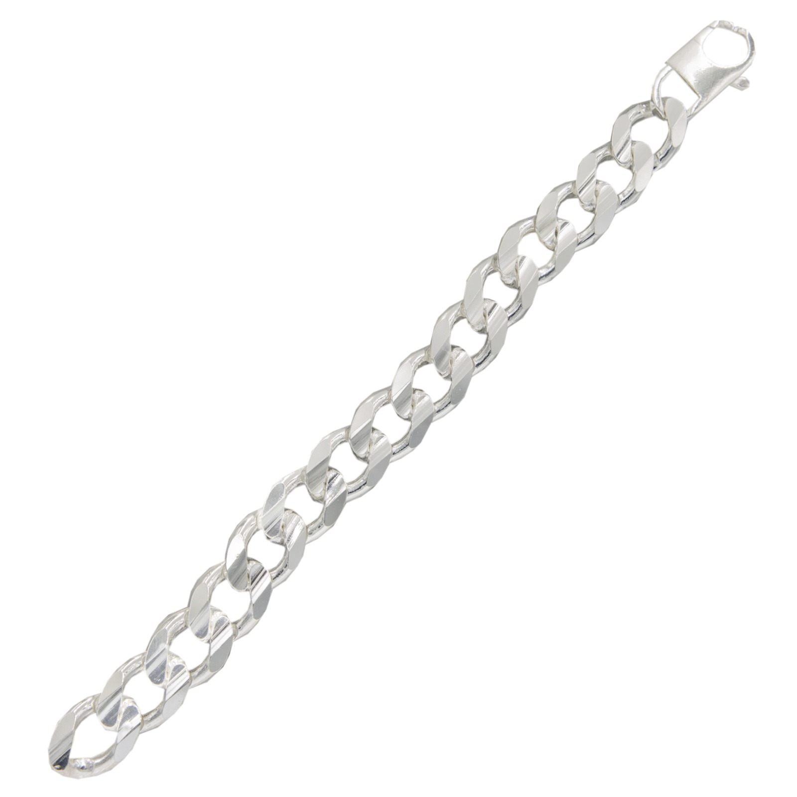 Okazała srebrna bransoletka 22,5 cm -SPLOT PANCERKA