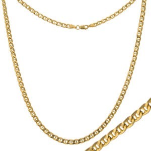 Złoty łańcuszek SPLOT GUCCI 45 cm - 7,300 g