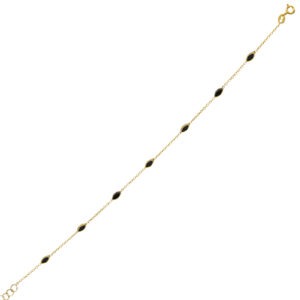 Złota bransoletka kwadraciki - 1,410 g