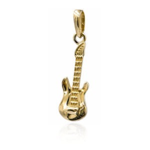 Złoty wisiorek gitara - 0,790 g