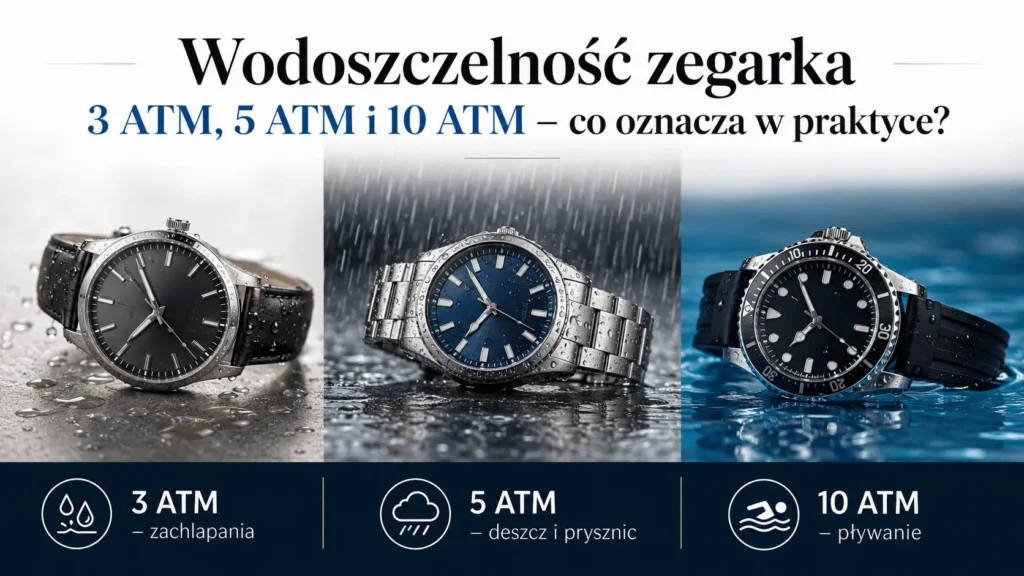 Wodoszczelność zegarka